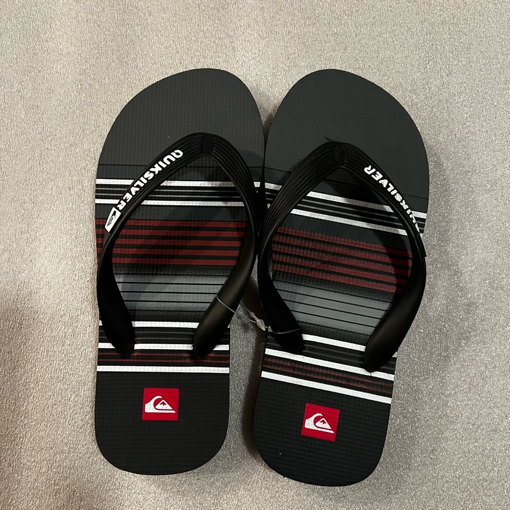 Quiksilver Boys Java Stripes Flip Flops